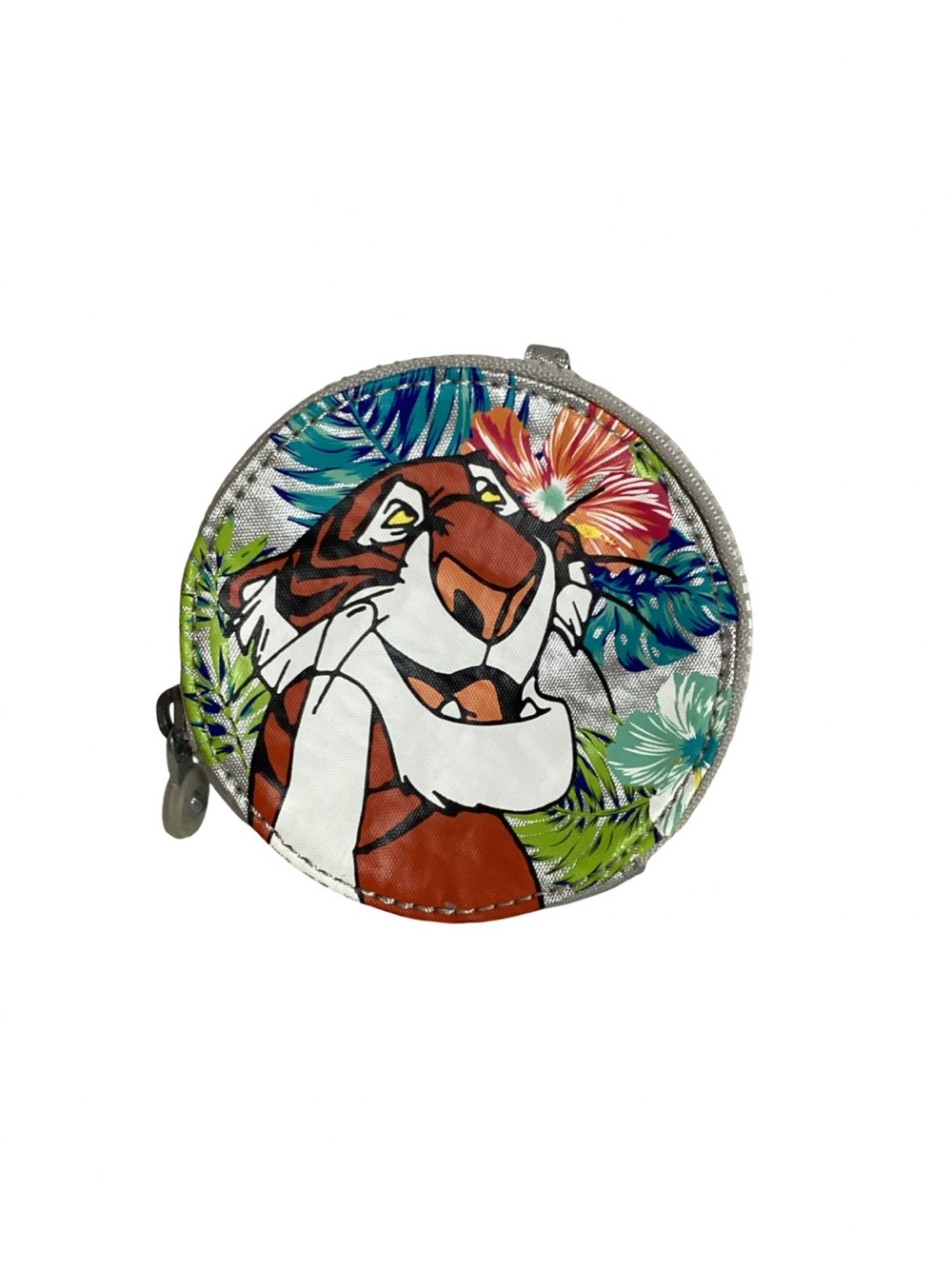 Kipling Disney Jungle Book Villain Shere Khan Round Coin Purse Bag Charm NEW